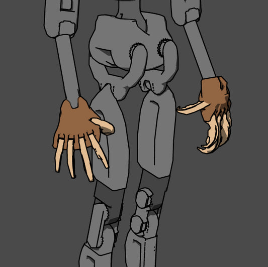 1:6 Hands