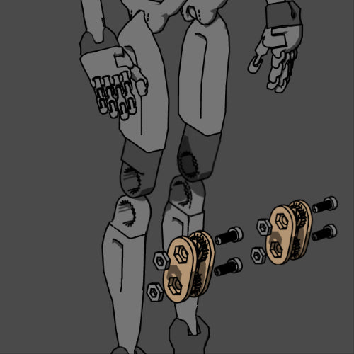 1:6 Knee Pair