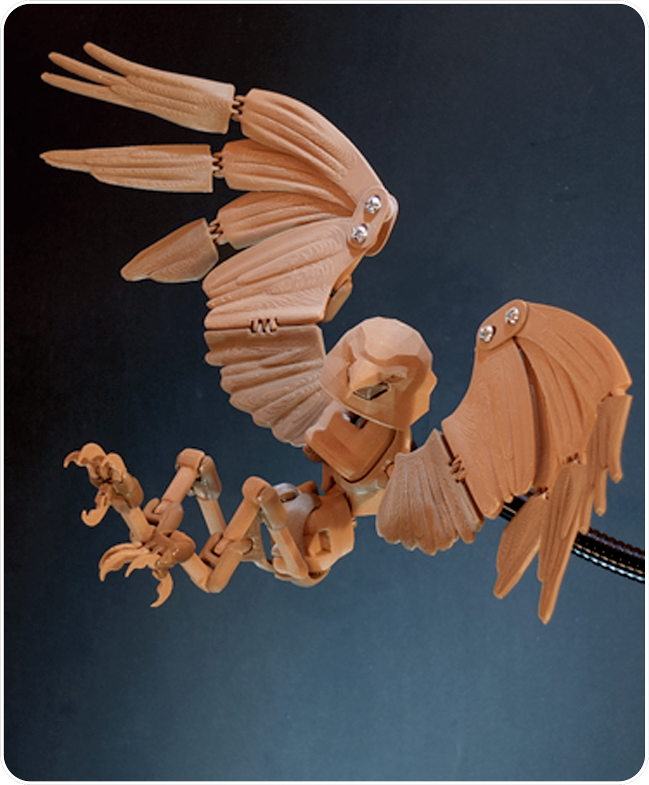 Eagle with Clip Stand