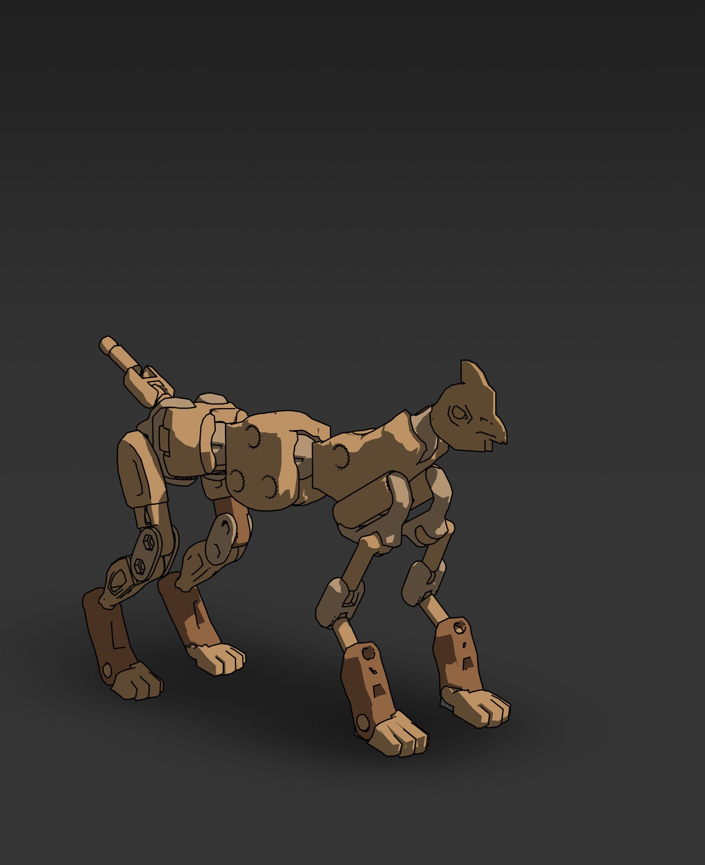 Quadruped (Felid)