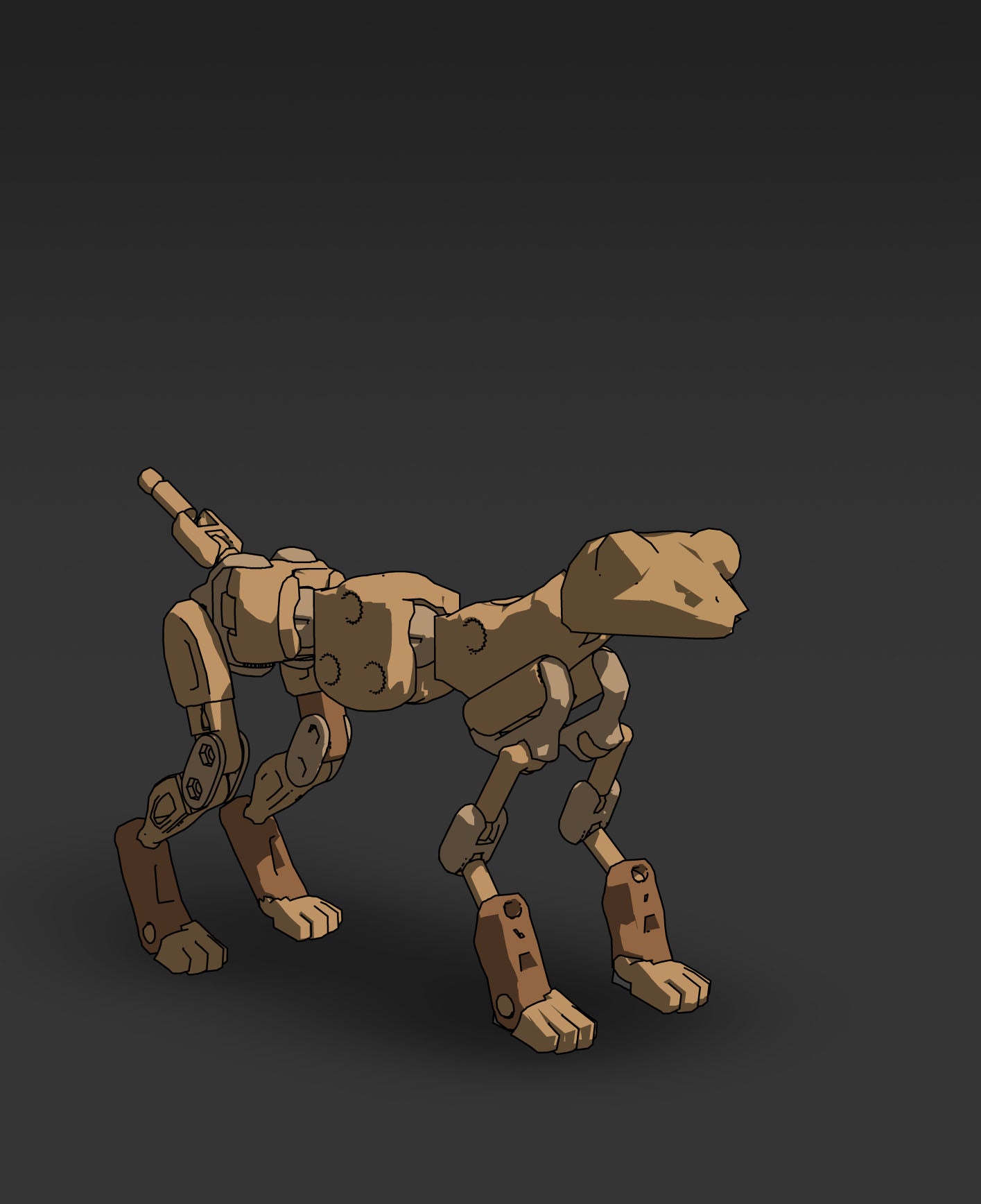 Quadruped (Felid)