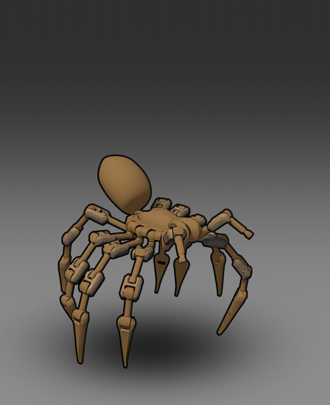 Arachnid (1:1 scale Goliath spider)