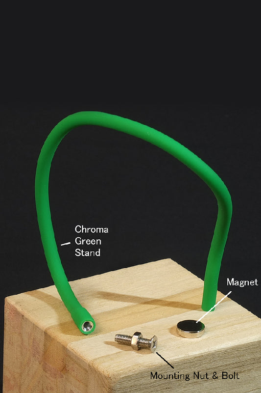 Chroma Green Stand (for small figures)