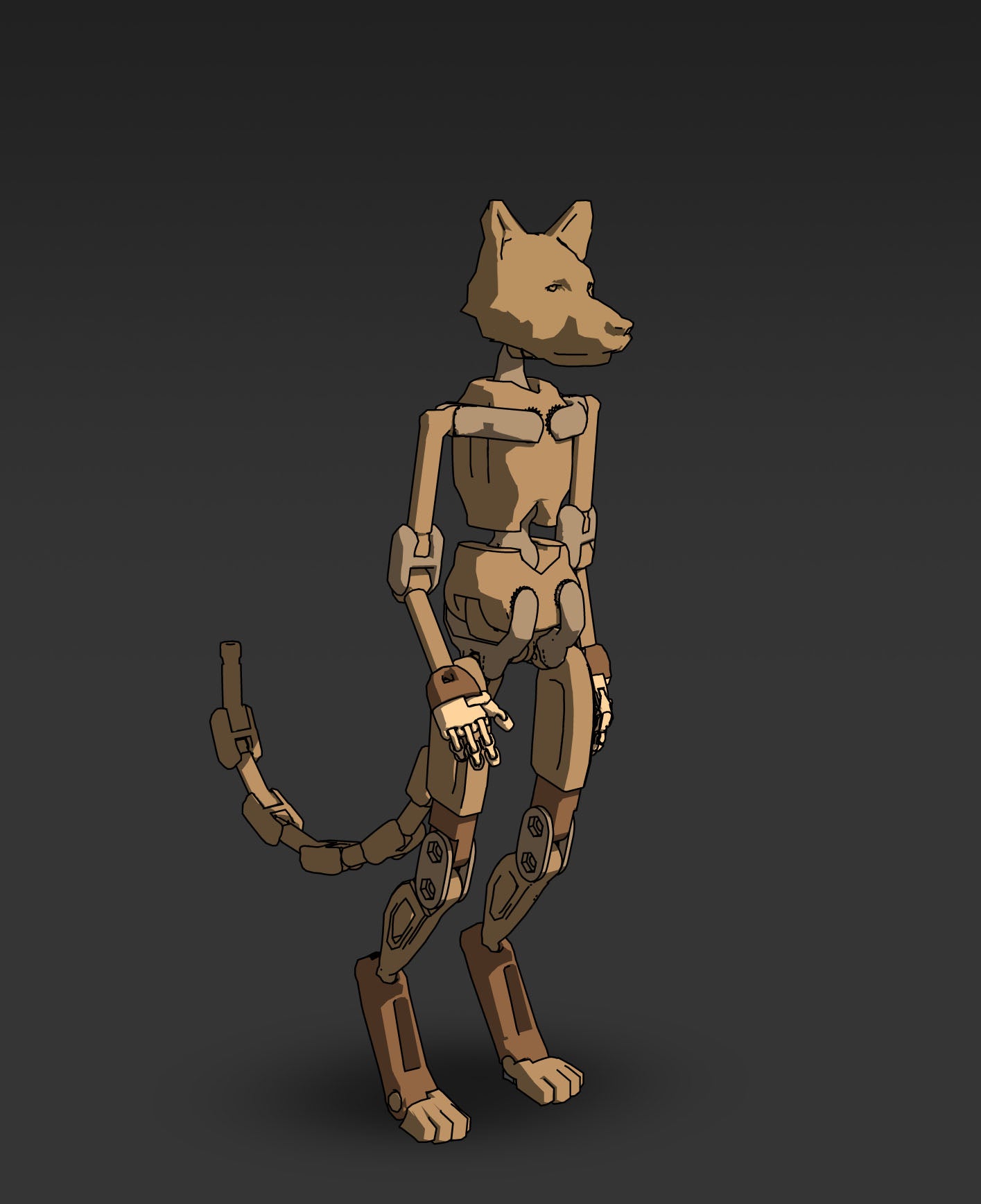 Digitigrade Anthro