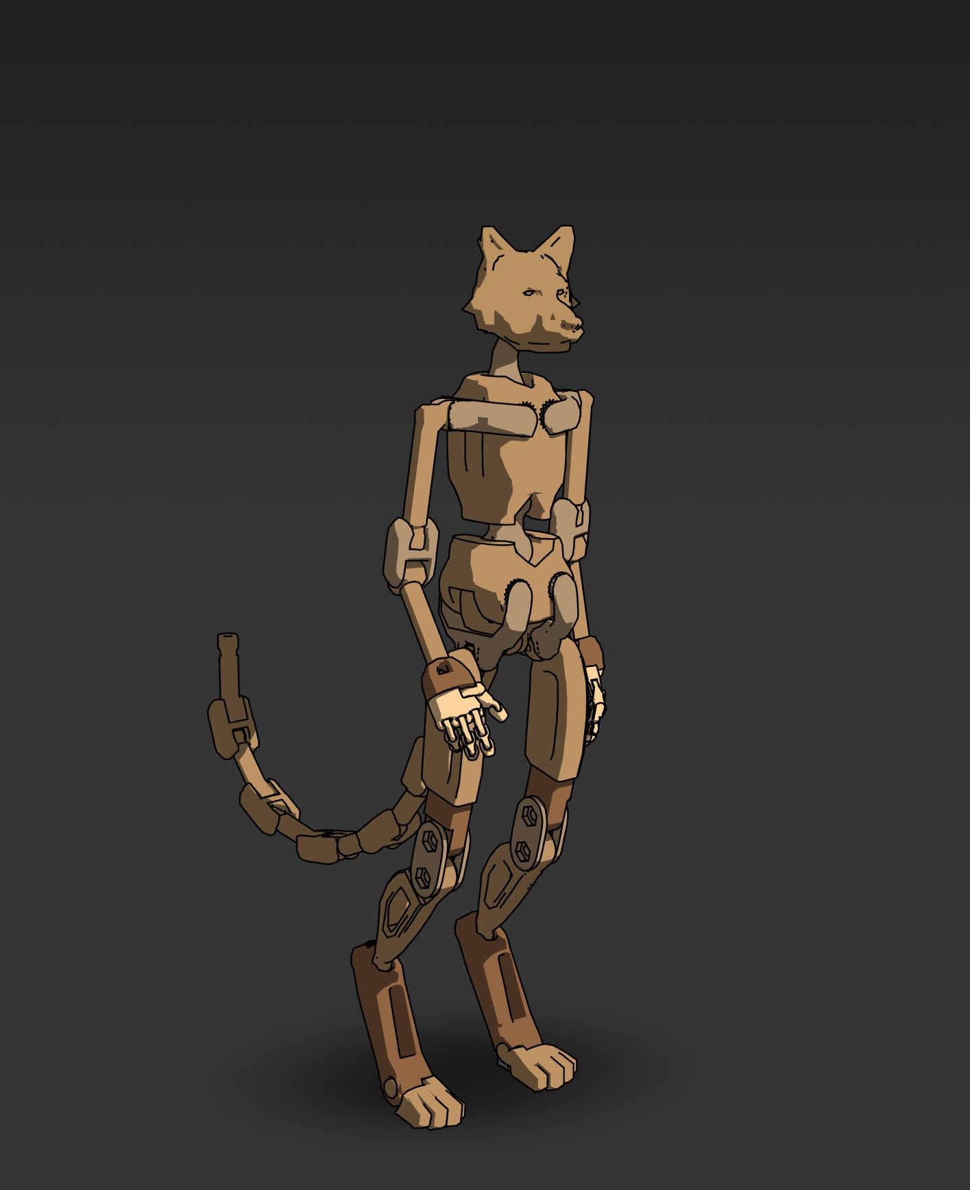 Digitigrade Anthro