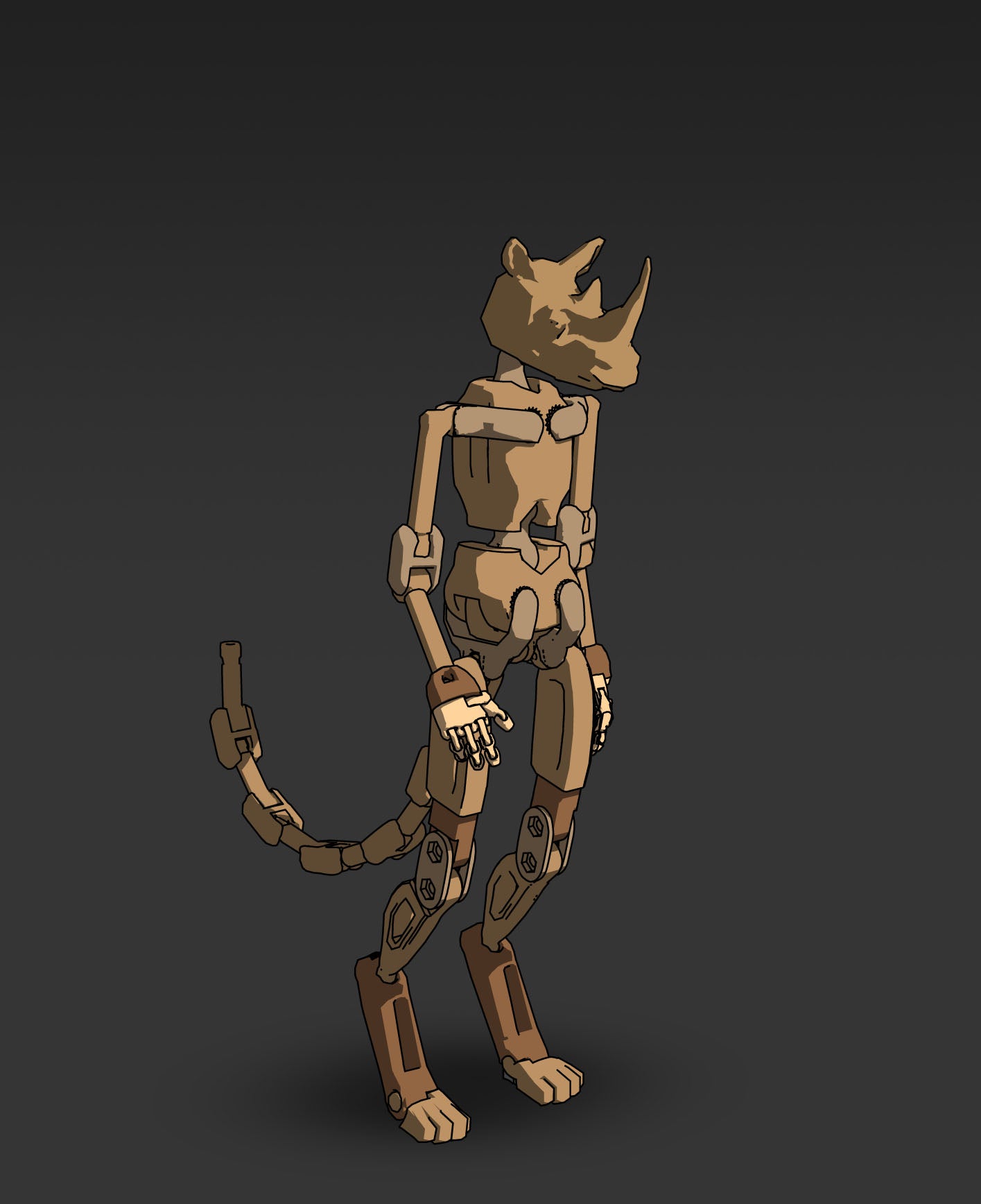 Digitigrade Anthro