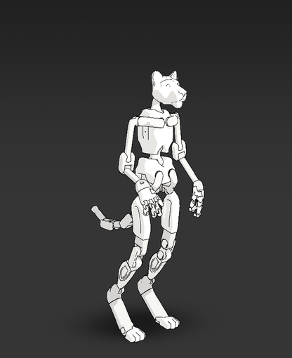 Digitigrade Anthro
