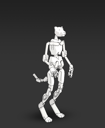 Digitigrade Anthro