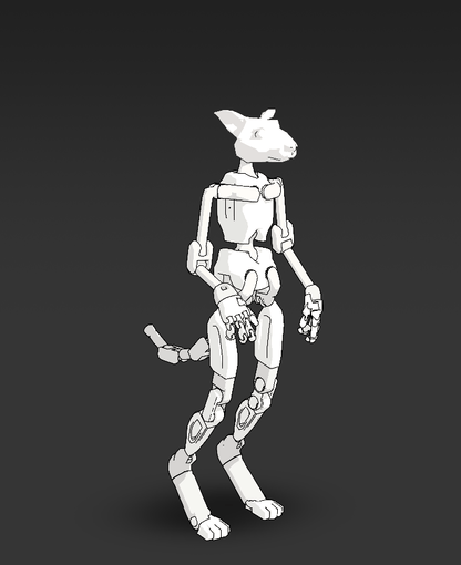 Digitigrade Anthro