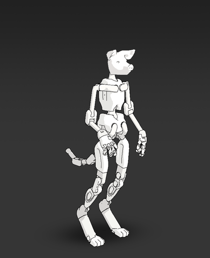Digitigrade Anthro