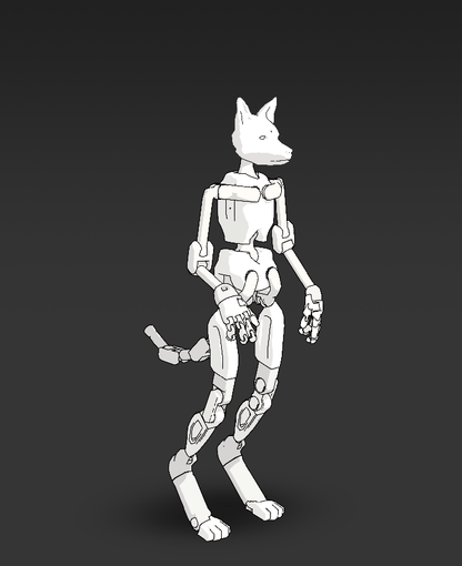 Digitigrade Anthro
