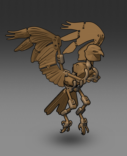 PREORDER Eagle with Clip Stand